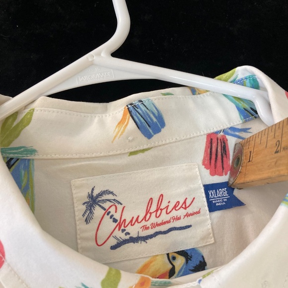 Chubbies mens short sleeve shirt XXL - Picture 5 of 7